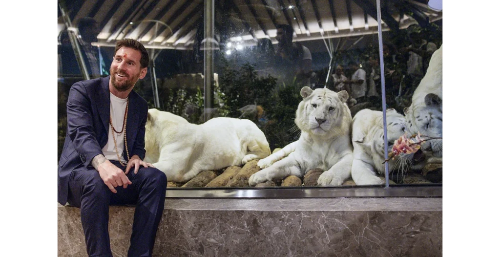 Lionel Messi Vantara visit