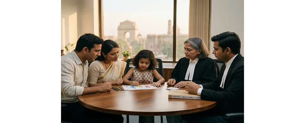 child custody in Delhi